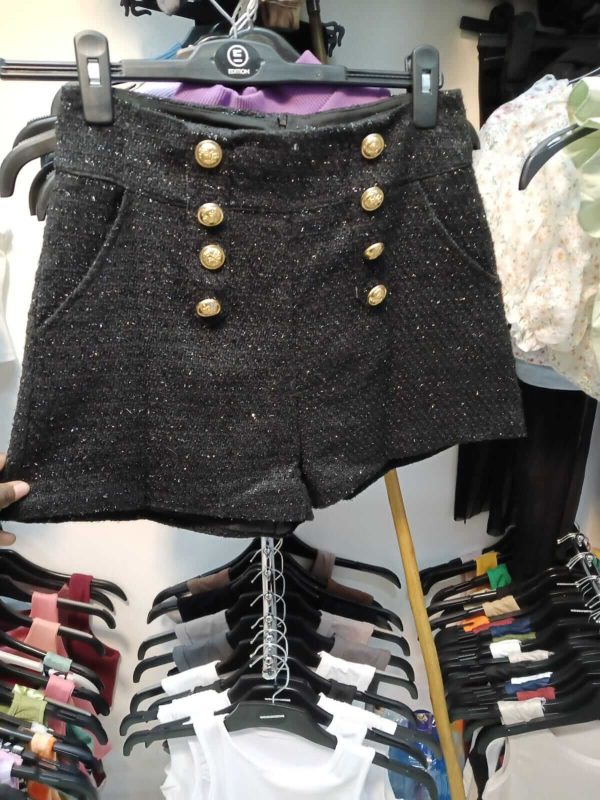Tweed shorts