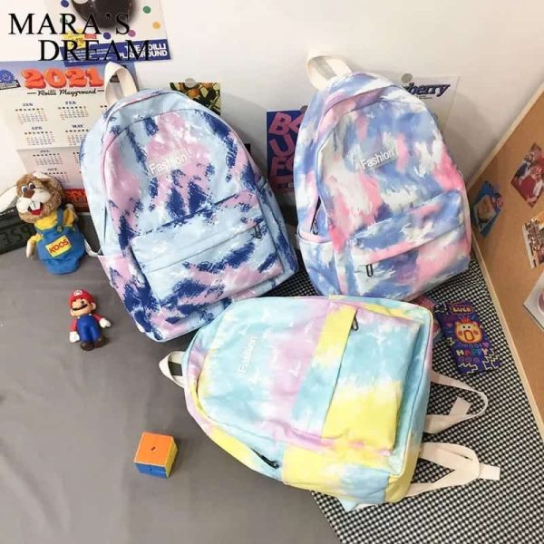 Tye dye backpack
