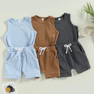 Unisex two piece short set
