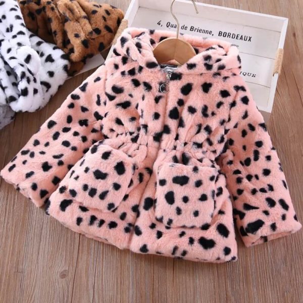 Girls fur jacket