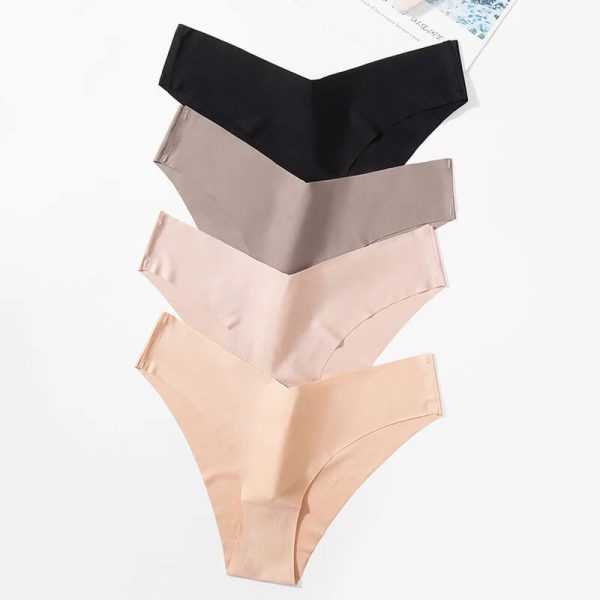 Seamless silk underwear