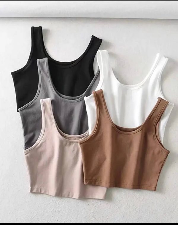 Cotton vest top