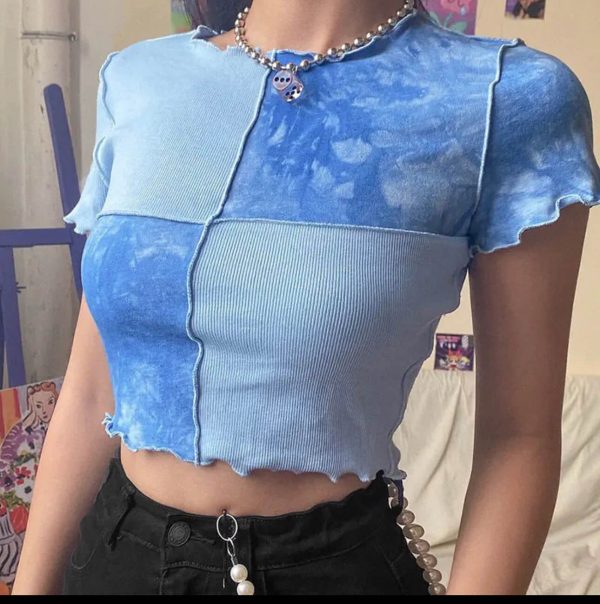 Patches crop top