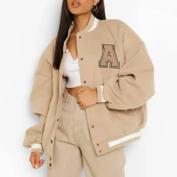 Woolen college jacket