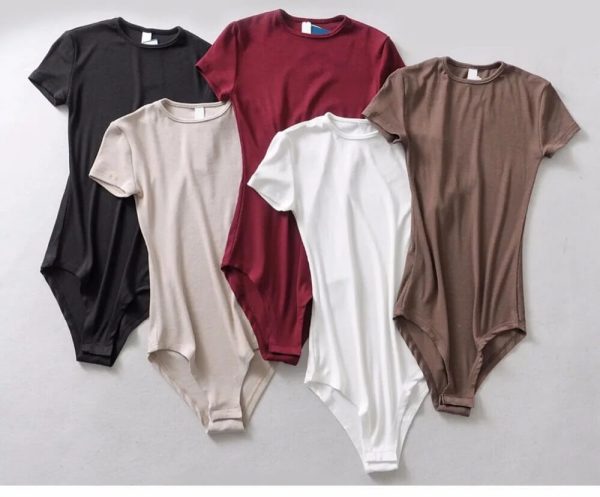 Short-sleeved bodysuit