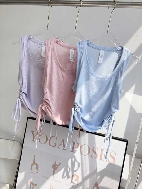 Mesh crop vest
