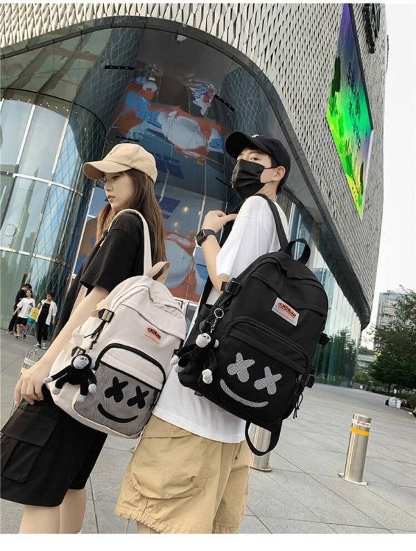 Mashmellow face back pack
