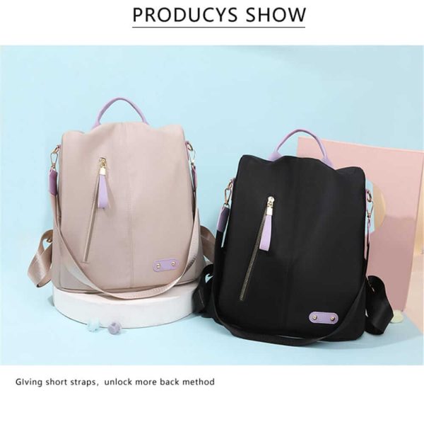 Women anti-theft shoulder/backpack
