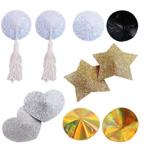 Glitter nipple covers